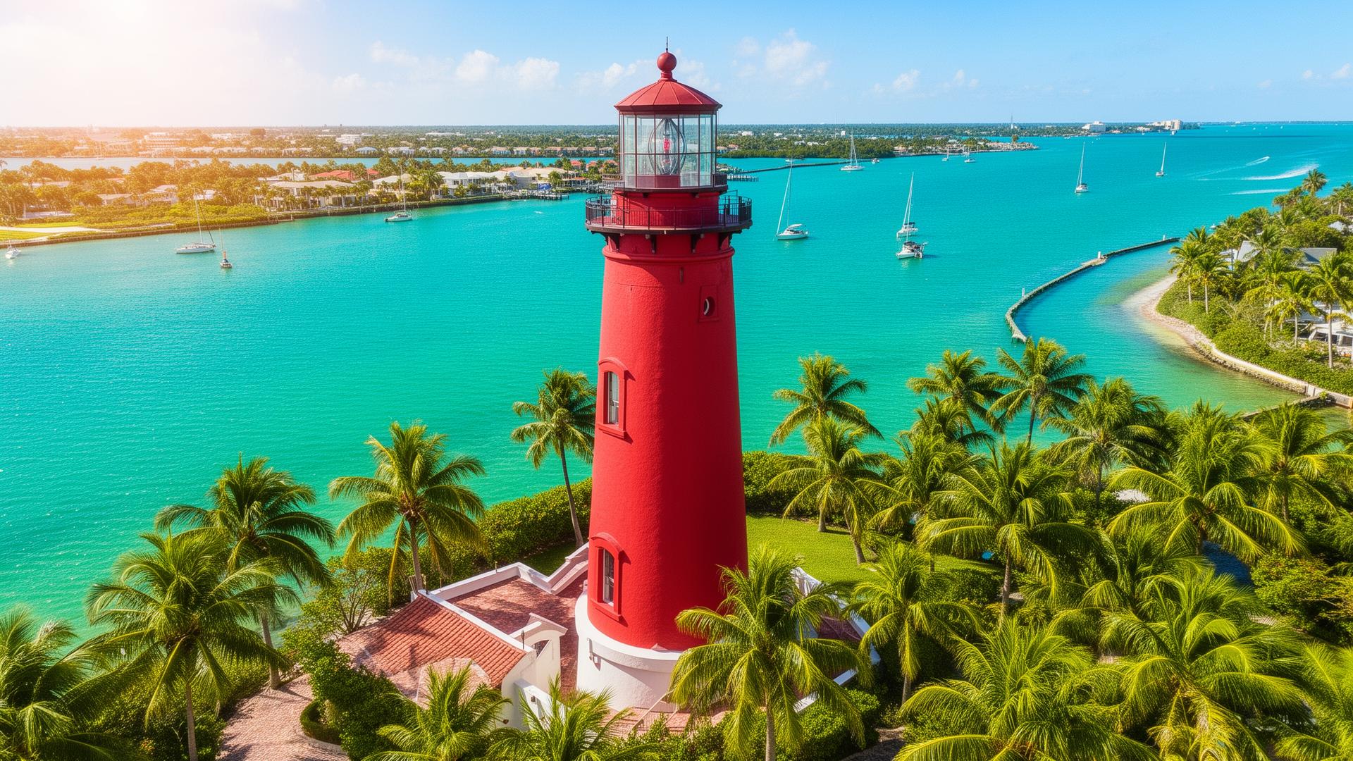 Jupiter Lighthouse & Intracoastal Cruise — Palm Beach yacht charter